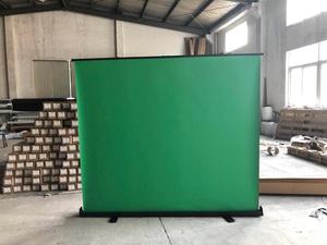 84 inç <span class=keywords><strong>4</strong></span>:3 Oranı UV Boyalı Geri Çekilebilir Rulo Kadar Yeşil Ekran Zemin Kat Yükselen Projektör Ekran - Product Image 3
