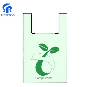 D2W/EPI/P-Vita/Amido di Mais Biodegradabile Sacchetto di Imballaggio sacchetto di Plastica di Acquisto - Product Image 5