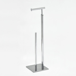 Toallero de metal de calidad cromado de forma cuadrada - Product Image 5