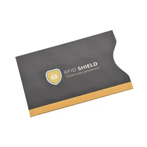 Customized Aluminum Foil Rfid Paper ID Card Cover