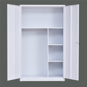 Alta Qualidade 2-Door <span class=keywords><strong>Iron</strong></span> Steel Roupeiro Sala Almirah Designs para Home Dining Office & Hospital Qualidade Móveis <span class=keywords><strong>Closet</strong></span> - Product Image 6