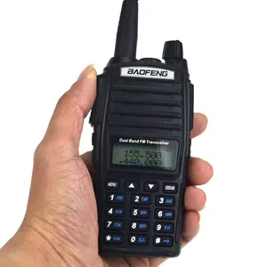 Baofeng BF-UV82 kısa dalga iki yönlü radyo el Dual Band telsiz Walkie Talkie