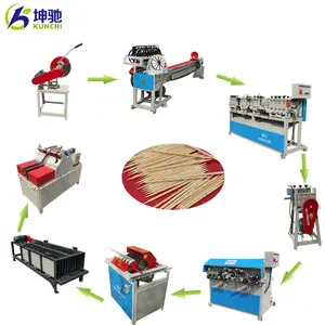 Newest generation top quality bamboo toothpick / tooth pick making machine