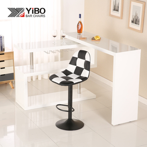 YB-536A <span class=keywords><strong>de</strong></span> fábrica al por mayor venta <span class=keywords><strong>de</strong></span> cuero <span class=keywords><strong>de</strong></span> la PU giratoria silla suave asiento alto taburete <span class=keywords><strong>de</strong></span> Bar - Product Image 2
