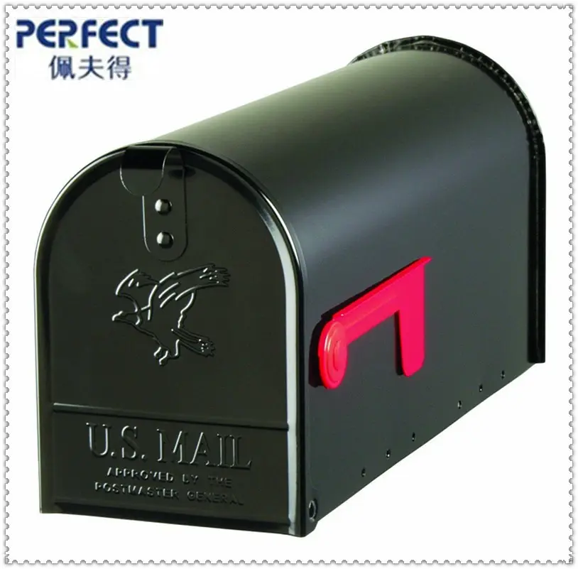 Outdoor Metal Mail Box Post Box Letter Box for garden with customized design