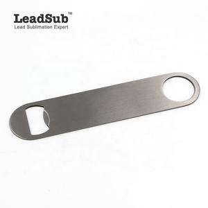 Abrebotellas de cerveza con impresión colorida, logo personalizado, abridor de botellas liso de acero inoxidable, venta al por mayor - Product Image 4