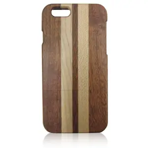 Baratos casos de telefone móvel phone case de madeira para iphone6 escudo do telefone de madeira