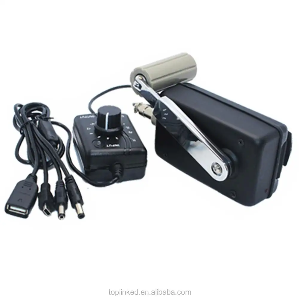 Tuopuke New Design High Tech Hand Crank Power Generator easy to use