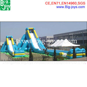hot vendita parco minacciando gonfiabile scivolo per adulti - Product Image 2