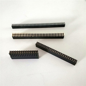 Pitch 2.0mm, Female <strong>Header</strong> 1*NP 180 Degree <strong>Pin</strong> <strong>Header</strong> H=4.0/4.3/4.6/6.35mm - Product Image 5