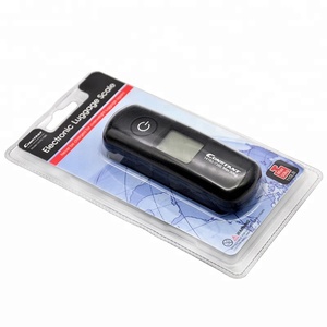 Báscula electrónica digital para equipaje, 50kg/10g, tamaño compacto, sensores altos, función de <span class=keywords><strong>tara</strong></span>, toma <span class=keywords><strong>la</strong></span> cuerda de plástico, 1 unidad - Product Image 4