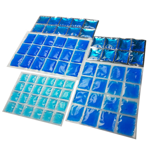 Contiene 18 celdas individuales en la manta de hielo Paquete de <span class=keywords><strong>gel</strong></span> fresco flexible Hoja de hielo <span class=keywords><strong>para</strong></span> fiambreras - Product Image 2