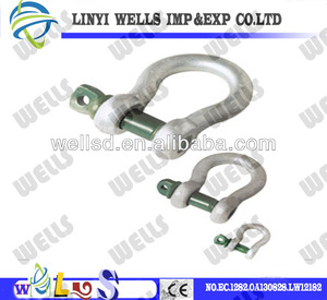 hardware del aparejo nos estándar forjado arco grillete - Product Image 1