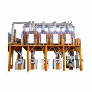 Grain milling machine 50 ton per day wheat powder making machine grain flour food processing machine