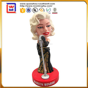 <span class=keywords><strong>Norma</strong></span> Jean Remix bobble chefs et polyrésine résine Marilyn Moore bobble head et Marilyn Monroe bobble head - Product Image 2