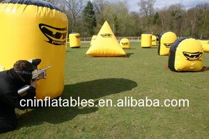 0.6mm PVC Tarpaulin <strong>Laser</strong> <strong>Tag</strong> <strong>Inflatable</strong> Paintball Bunker, <strong>Inflatable</strong> Paintball <strong>Obstacle</strong> for Sale
