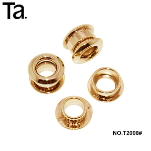 TANAI Factory Custom Fashion hochwertige Metall Gold Vorhang Ösen ring Langlebige runde Vorhang Ring Öse