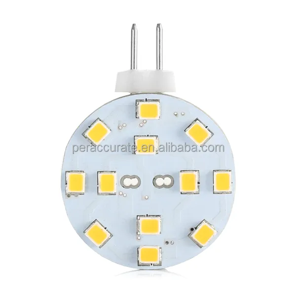 PA جودة ضمان مركبة بحرية RV ضوء لمبة DC10-30V 12 SMD 2835 الداخلية G4 LED لمبات