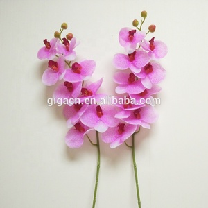 GIGA 105cm Latest High Quality Artificial Latex Plastic Real Touch <strong>Orchid</strong> Flowers Oncidium <strong>Orchid</strong> Artificial