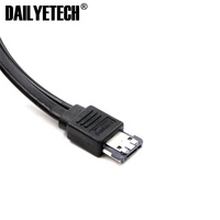Cable de Datos ESATA Power ESATA Combo a SATA de 22 Pines y IDE de 4 Pines, 5V 12V para Disco Duro de 3.5\" y 2.5\"