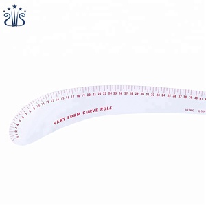 Kleidung Modell platte 61cm Variieren Sie die Form Kunststoff kurven lineal #12-260 - Product Image 6
