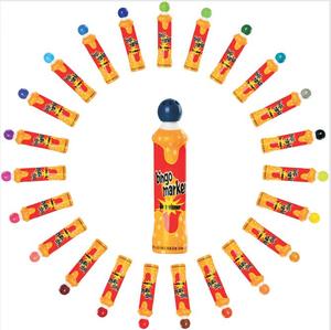 Marqueurs de bingo CH-2802 avec pointe tampon, 24 couleurs et pointe de 10 mm, pour jeu de <span class=keywords><strong>loto</strong></span>, marqueurs à points lavables - Product Image 3