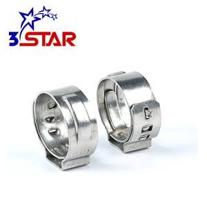 100 cái mỗi hộp duy nhất tai thép không gỉ 304 ống cilp nén Ống kẹp - Product Image 4