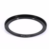 Équipement photographique Massa, accessoires pour appareil photo numérique, anneau d'adaptation en aluminium usiné CNC, 72 mm à 77 mm, anneau d'adaptation pour filtre d'objectif