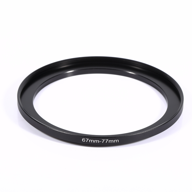 Massa Photography Equipment Digital Camera Accessories CNC Machining Aluminum Step up Ring 72mm to 77mm Lens Filter Adapter Ring