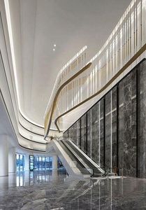 โรงงานขายตรง Ammas หินอ่อนสีเทาสำหรับบ้านและโครงการสไตล์หรูหราที่มีหลอดเลือดดำสีขาวสีเทาแผ่นหินอ่อนและกระเบื้อง - Product Image 5