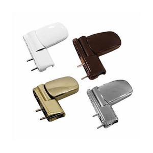 3Dフラッグ調整可能3D外装ドアヒンジプラスチック製ドアヒンジ（UPVCドア用） - Product Image 1