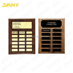 Targa in Legno MDF Personalizzabile con Incisione, Premio con Foglio Metallico - Product Image 2