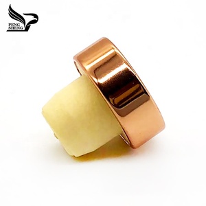 Nhôm Top Tổng Hợp Nút Chai Rượu Vang Chai Stopper <span class=keywords><strong>Cap</strong></span> Rose Gold Biểu Tượng Tùy Chỉnh Vàng Nhựa Bìa Cho 6 Gói Của Chai Chấp Nhận - Product Image 4
