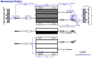 380V 480V 800Watt 900Watt 1000Watt 1200W IP67 Cung Cấp Điện Công Nghiệp Inventronics 1200Watt LED Driver - Product Image 4