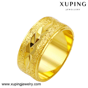 Xuping最新の金の指輪デザイン<span class=keywords><strong>Engagement</strong></span>リングドバイ24 18kゴールドメッキリング - Product Image 2