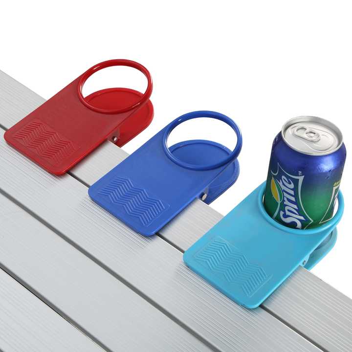 portable plastic beach handy cup holder table cupholder for out