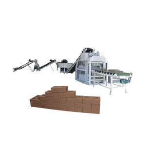 SYN5-5 automatic hydraulic compressed earth clay interlocking lego brick machine price