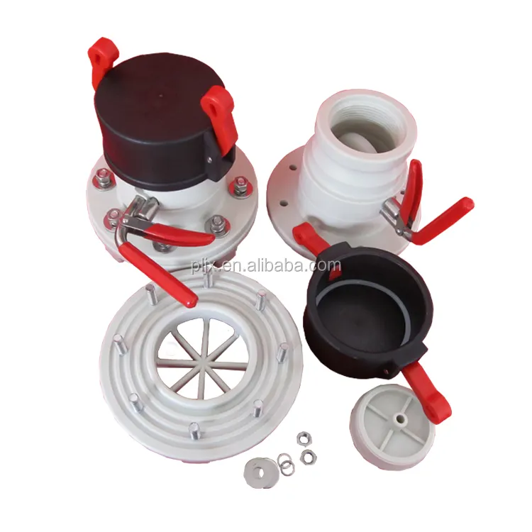 Top Load Bottom Discharge Flexitank valve used for 20ft Flexitank 20ton flexitank with one or two ball valves flexibag container