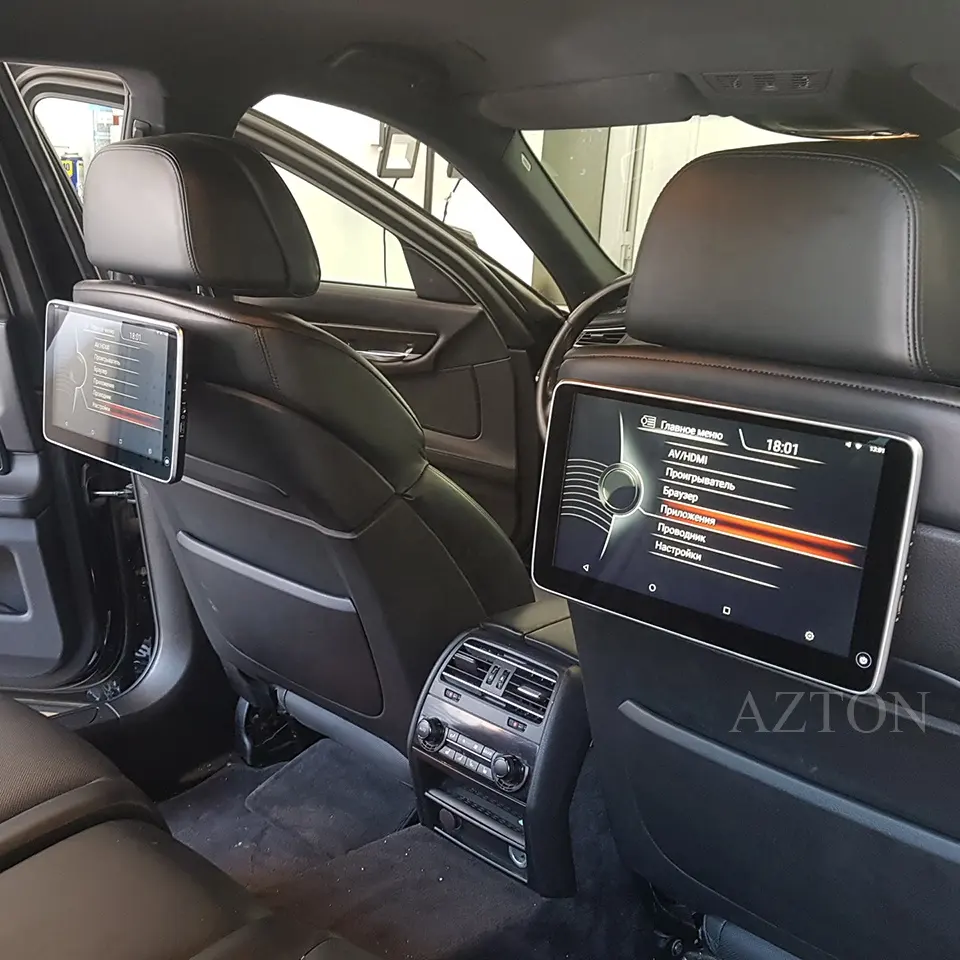 2019 neueste Gewidmet ID6 UI Stil Android 7,1 System 11,6 inch Auto Kopfstütze Monitor für BMW