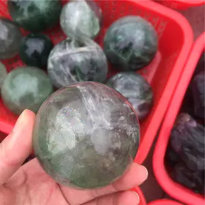 Dipoles Fluor Alami Bola Kristal Precious Stone Bola untuk Dijual