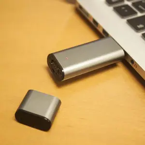 Sản Phẩm Hot 2020 Tiếng Ồn Khấu Trừ Mini USB Kỹ Thuật Số Bằng Giọng Nói Ghi Keychain IC Ghi