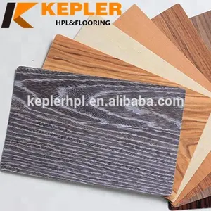 Mebel Serat Kayu Dekoratif Tahan Air Hpl Formica Lembar Laminasi Ringkas untuk Lemari Dapur dan Atasan Meja Makan