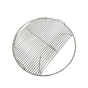 Круглая откидная решетка из нержавеющей стали, сменная решетка для кухни Weber 22,5 и решетки чайника