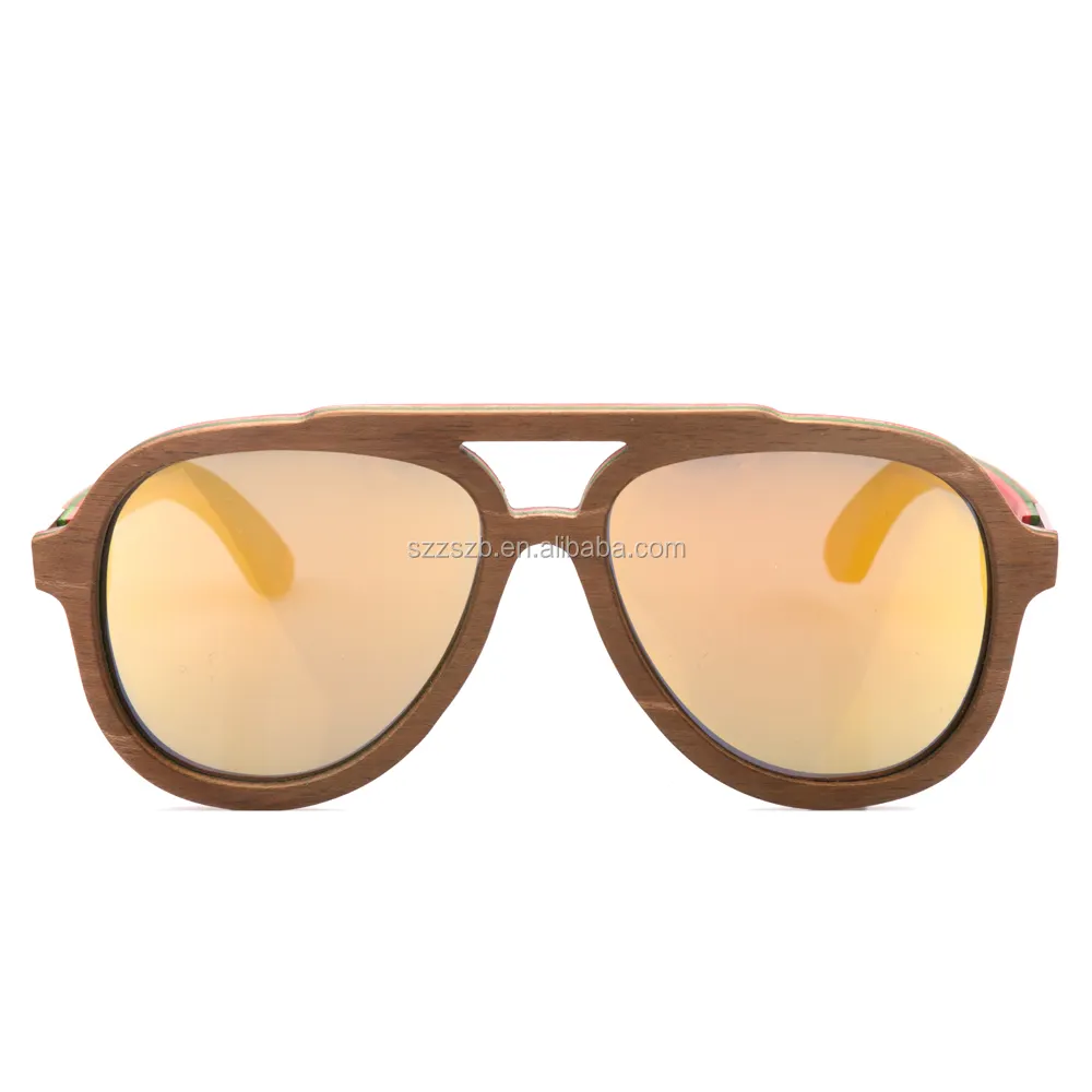 Best selling products in usa custom polarized sunglasses in bamboo wood