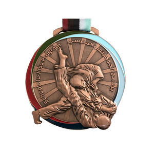Medalla alemana conmemorativa de fundición a presión de Zinc, Metal promocional - Product Image 3