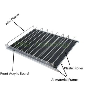 Chuyên Nghiệp Tủ Lạnh Kệ Tổ Chức Tủ Lạnh Tủ Đông Đồ Uống Mát Trọng Lực Thức Ăn Con Lăn Kệ Hệ Thống Pusher Hệ Thống Khay - Product Image 4