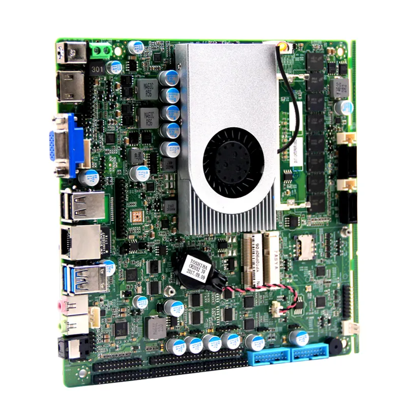 Intel 5th generación i7 mini itx ordenadores de placa única 2 puertos lan de 4K de ordenador portátil placa madre