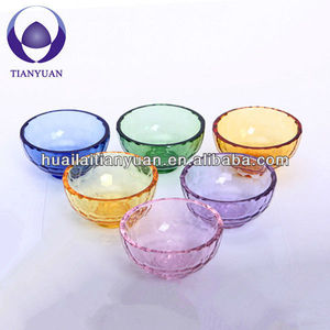 Tazón de Vidrio de Borosilicato Coe 3.3 Personalizado, <span class=keywords><strong>Tazones</strong></span> de Ensalada de Vidrio de Borosilicato de Color Cristal - Product Image 6