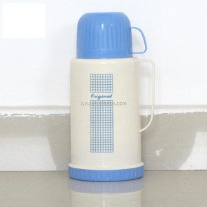 Nieuwe <span class=keywords><strong>design</strong></span> plastic thermosfles vacuümfles glazen binnenkant thermos draagbare geïsoleerde vacuümfles - Product Image 3
