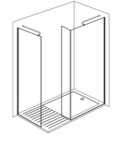 Écran de douche repliable, pour salle de bains - Product Image 2